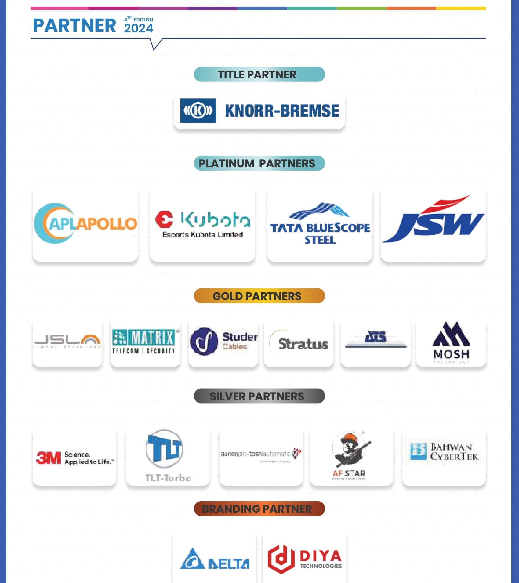 InnoMetro 2024 sponsors and partners